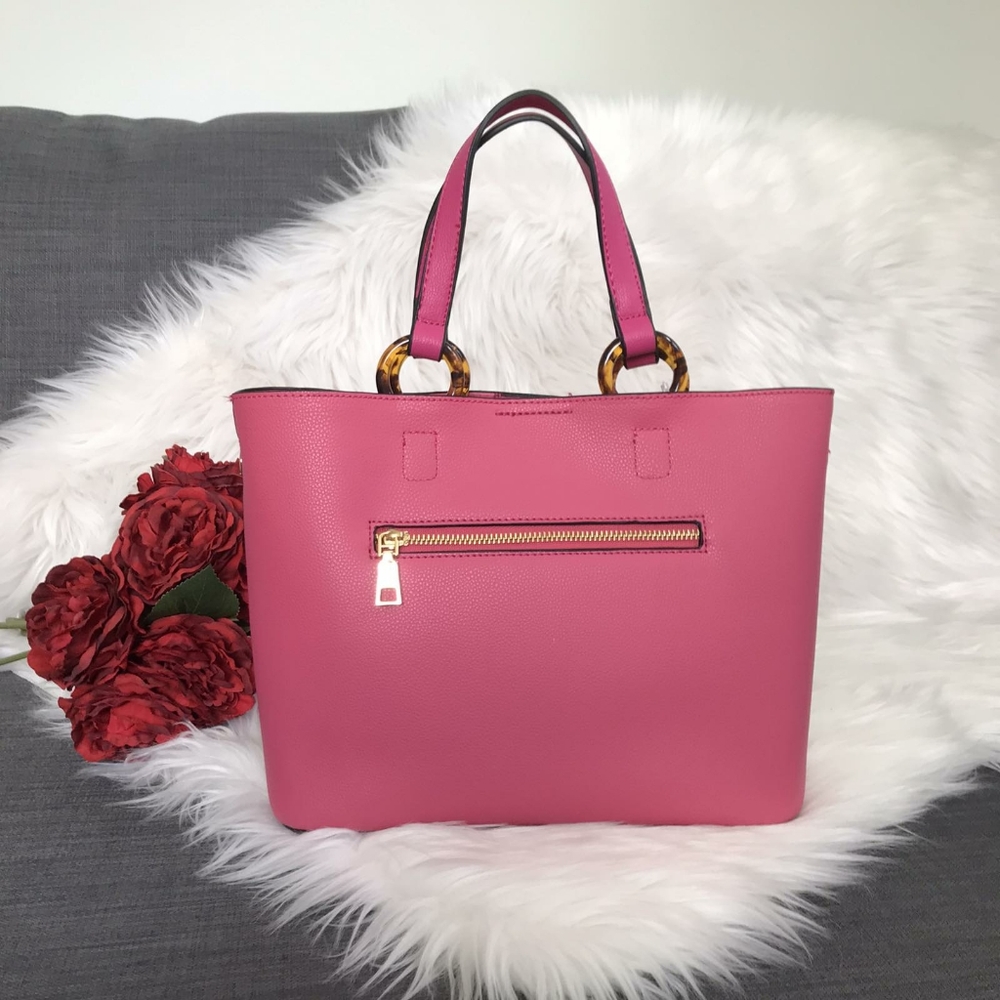NWT ISABELLE VEGAN SATCHEL TOTE HANDBAG